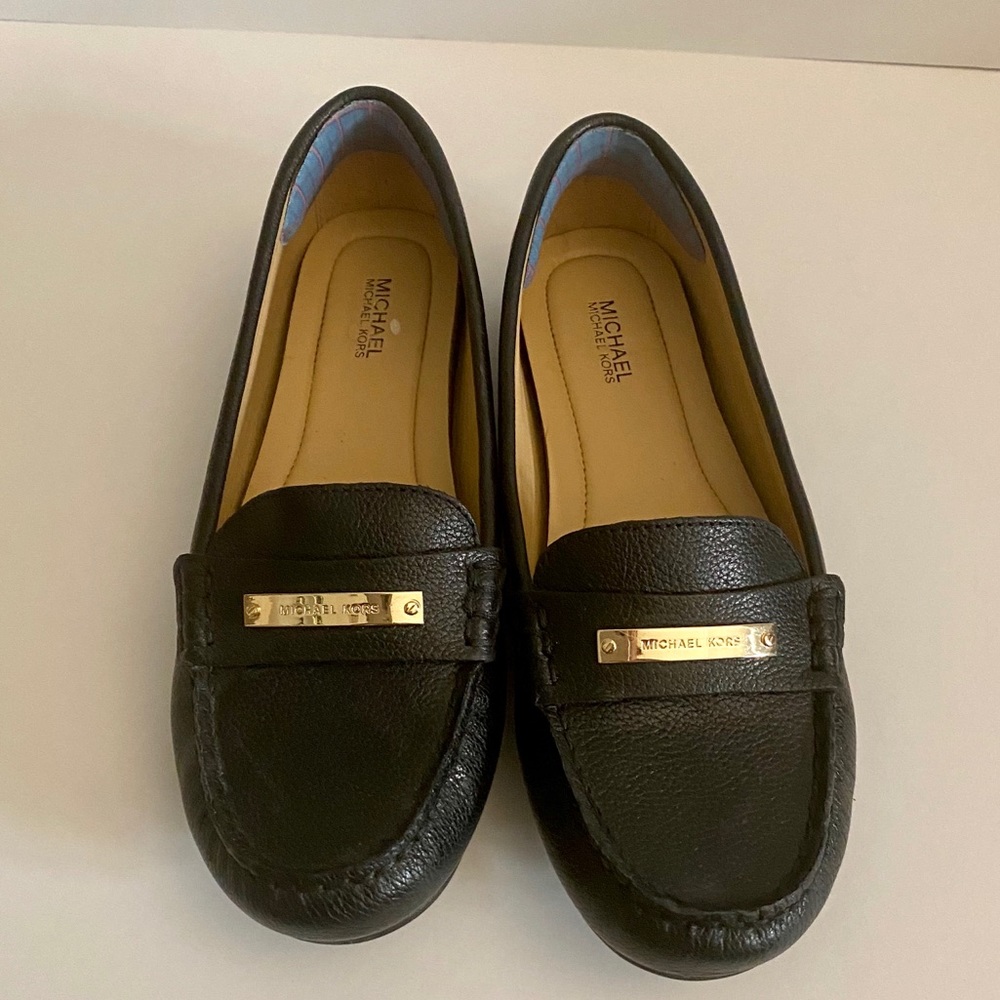 Michael Kors Nadia Black Loafers